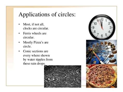 Applications of Circles